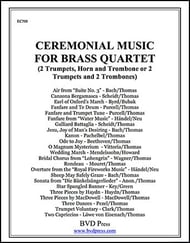 Ceremonial Music for Brass Quartet P.O.D. cover